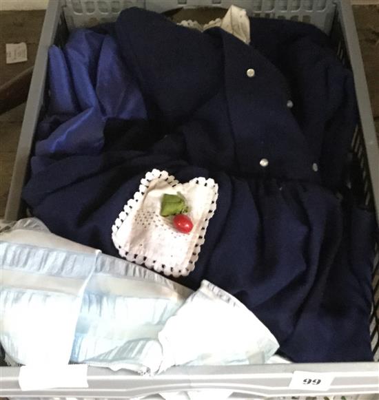 Collection of mixed girls wool, silk & cotton dresses, etc